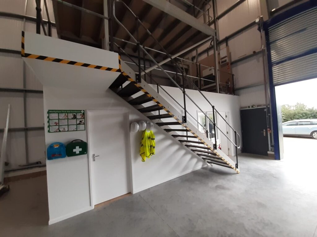 One of the offices that are on the farms