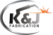 k&J Fab logo - Dark